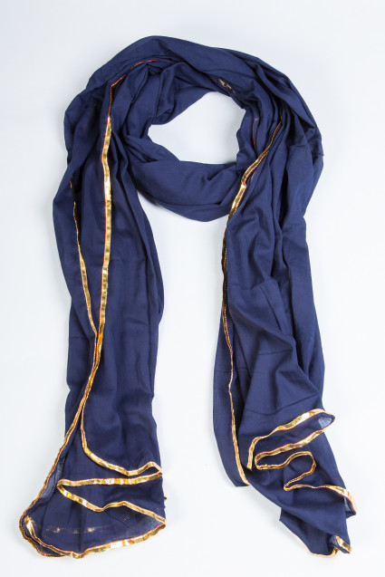 scarf blue
