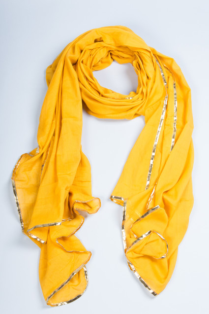 scarf mustard